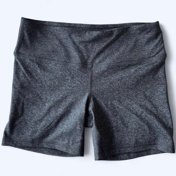 90 Degree By Reflex Womens Charcoal Grey Spandex Shorts Activewear Athleisure XS - Picture 1 of 5